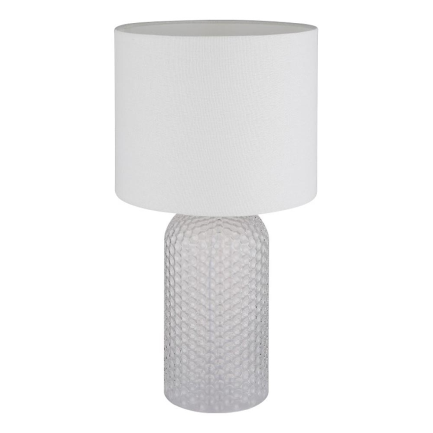 Globo - Galda lampa 1xE27/60W/230V balta