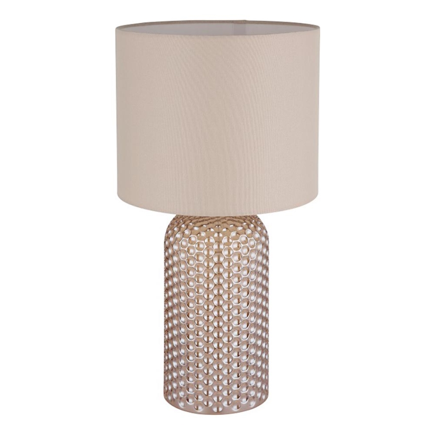 Globo - Galda lampa 1xE27/60W/230V bēša