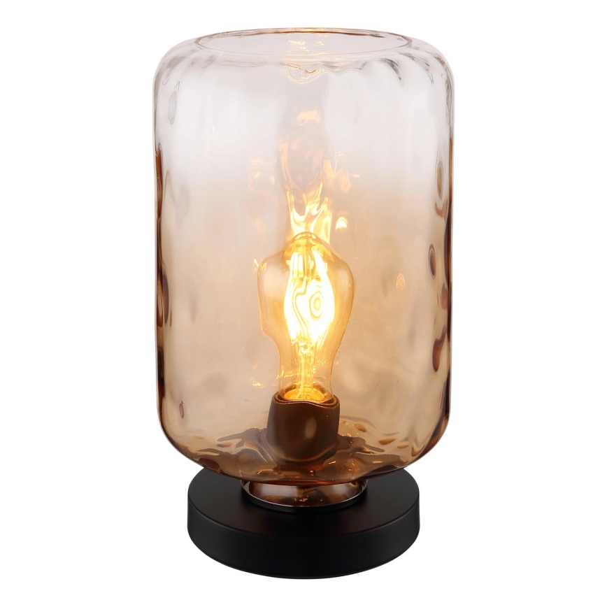 Globo - Galda lampa 1xE27/60W/230V brūna
