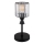 Globo - Galda lampa 1xE27/60W/230V d. 15 cm melna