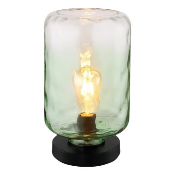 Globo - Galda lampa 1xE27/60W/230V zaļa