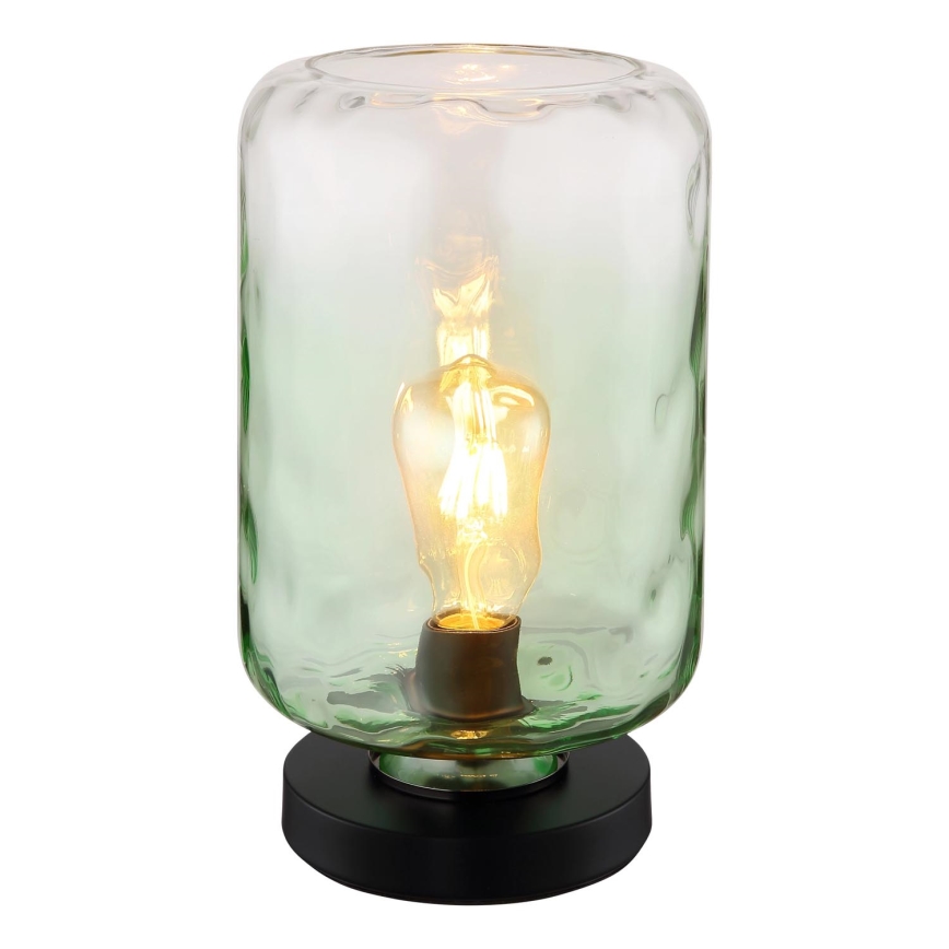 Globo - Galda lampa 1xE27/60W/230V zaļa