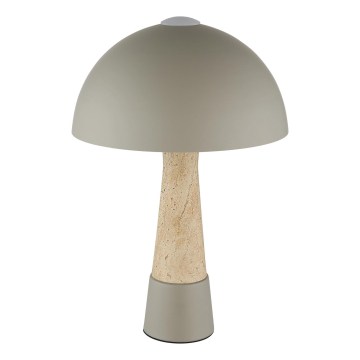 Globo - Galda lampa 1xE27ILLU/40W/230V pelēka