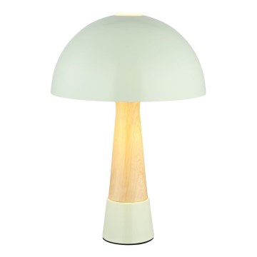 Globo - Galda lampa 1xE27ILLU/40W/230V zaļa