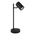 Globo - Galda lampa 1xGU10/5W/230V melna
