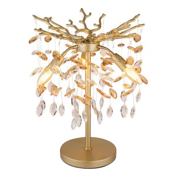 Globo - Galda lampa 3xE14/40W/230V zelta