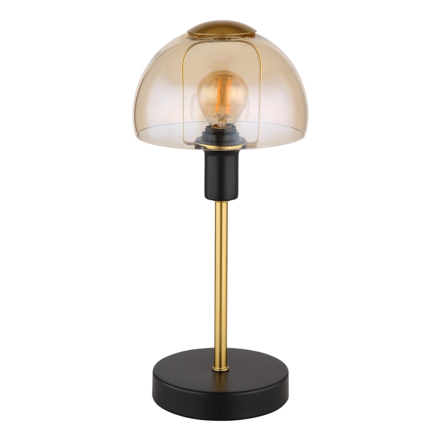 Globo - Galda skārienvadāma lampa 1xE14/25W/230V melna/zelta