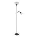 Globo - Grīdas lampa 1xE27/40W/230V + 1xE14/25W
