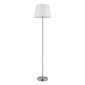 Globo - Grīdas lampa 1xE27/40W/230V balta/matēta hroma apdare