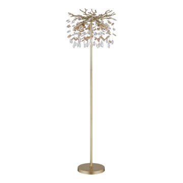 Globo - Grīdas lampa 5xE14/40W/230V zelta krāsā