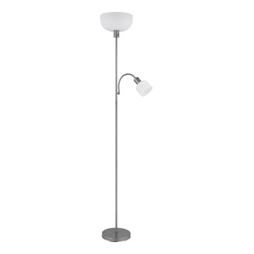 Globo - Grīdas stāvlampa 1xE27/40W/230V + 1xE14/25W