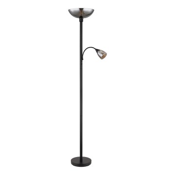 Globo - Grīdas stāvlampa 1xE27/60W/230V + 1xE14/40W