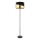 Globo - Grīdas stāvlampa 1xE27/60W/230V d. 35 cm melna/zelta