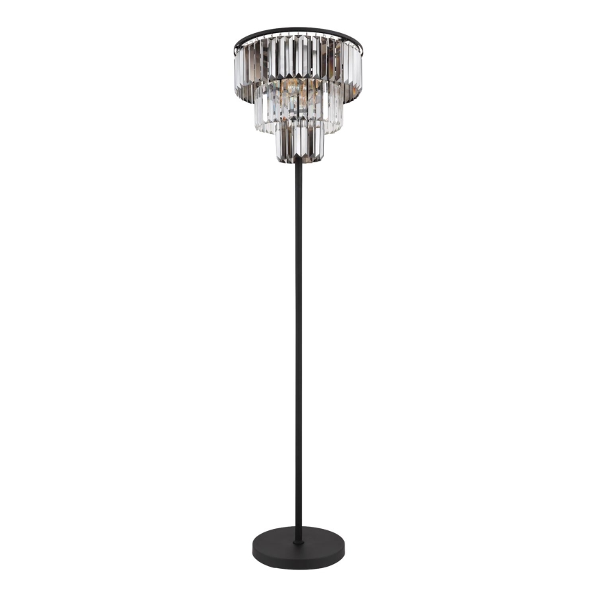 Globo - Grīdas stāvlampa 3xE27/40W/230V d. 40 cm melna