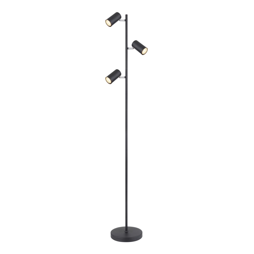 Globo - Grīdas stāvlampa 3xGU10/5W/230V melna