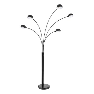 Globo - Grīdas stāvlampa 5xE14/40W/230V melna
