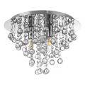 Globo - Griestu lampa 3xE14/40W/230V d. 38 cm spīdīgi hromēts