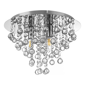 Globo - Griestu lampa 3xE14/40W/230V d. 38 cm spīdīgi hromēts