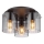 Globo - Griestu lampa 3xE27/40W/230V d. 37 cm pelēka