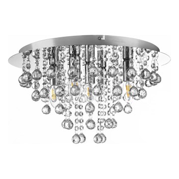 Globo - Griestu lampa 5xE14/40W/230V d. 46 cm spīdīgi hromēts