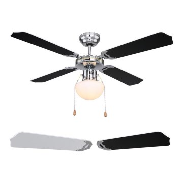 Globo - Griestu ventilators 1xE27/60W/230V