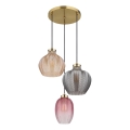 Globo - Karājoša lustra uz troses 3xE27/60W/230V Ø 45 cm