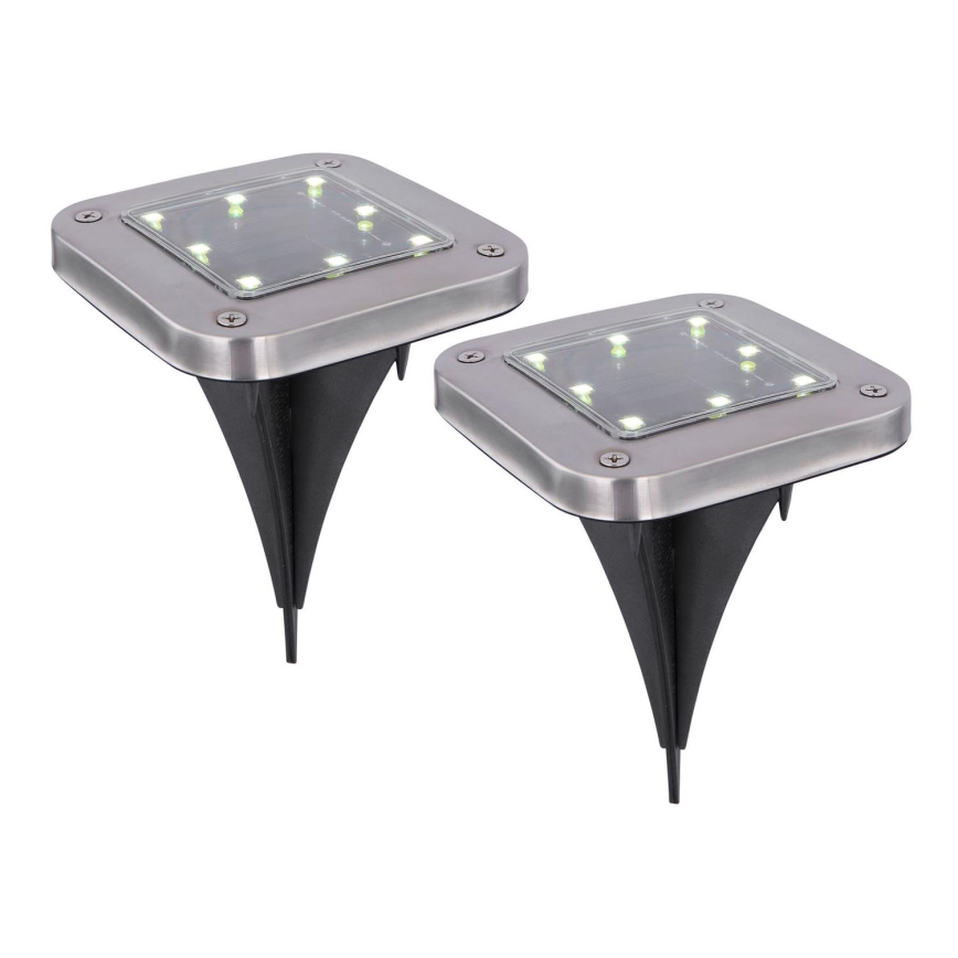 Globo - KOMPLEKTS 2x LED Saules enerģijas lampa LED/0,8W/1,2V IP44 300 mAh