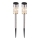 Globo - KOMPLEKTS 2x Saules enerģijas lampa 10xLED/0,06W/1,2V IP44