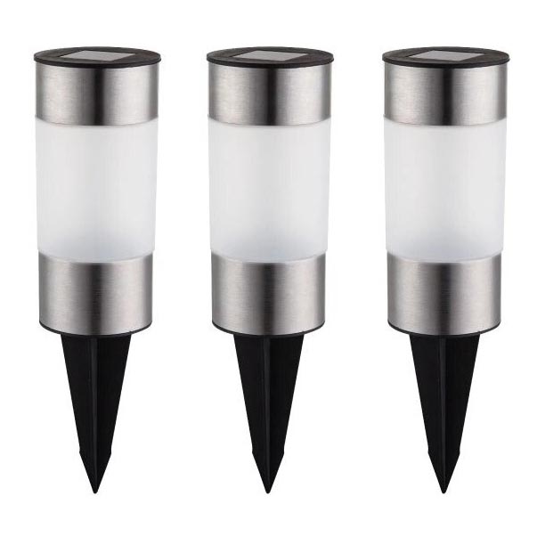 Globo - KOMPLEKTS 3x LED Saules enerģijas lampa LED/0,06W/3,2V IP44 200 mAh