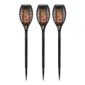Globo - KOMPLEKTS 3x LED Saules enerģijas lampa LED/0,1W/3V IP44 200 mAh