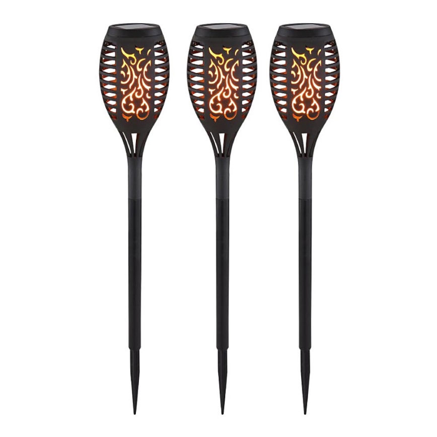 Globo - KOMPLEKTS 3x LED Saules enerģijas lampa LED/0,1W/3V IP44 200 mAh