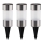 Globo - KOMPLEKTS 3x LED Saules lampa LED/0,06W/3,2V IP44 200 mAh