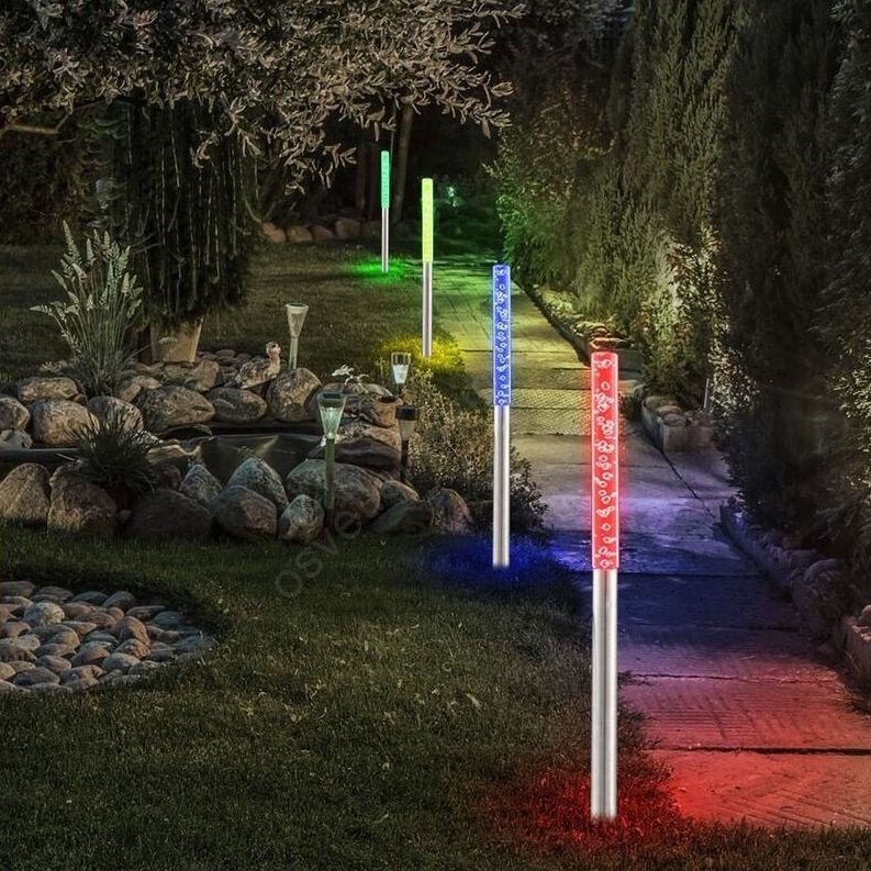 Globo - KOMPLEKTS 4x LED Saules enerģijas lampa 4xLED/0,07W IP44 600 mAh