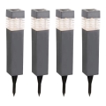 Globo - KOMPLEKTS 4x LED Saules enerģijas lampa LED/0,06W/3,2V IP44