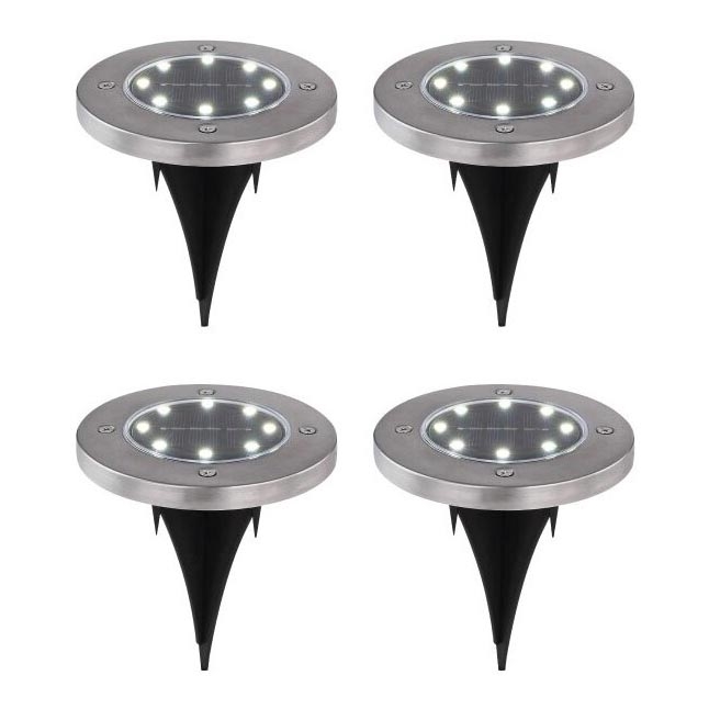 Globo - KOMPLEKTS 4x LED Saules enerģijas lampa LED/0,1W/3V IP44
