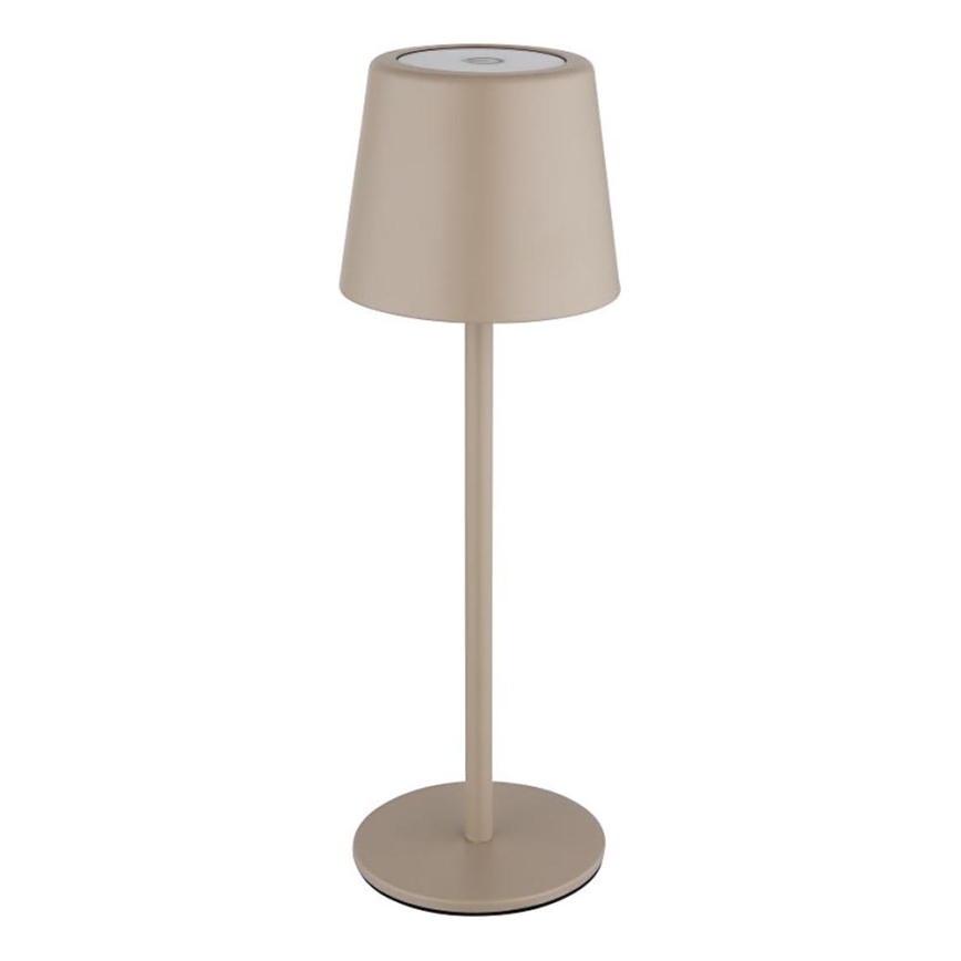 Globo - LED Aptumšojama āra skārienvadāma galda lampa LED/2W/5V 3000/4000/6000K 2200 mAh IP44 krēmkrāsa