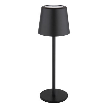 Globo - LED Aptumšojama āra skārienvadāma galda lampa LED/2W/5V 3000/4000/6000K 2200 mAh IP44 melna