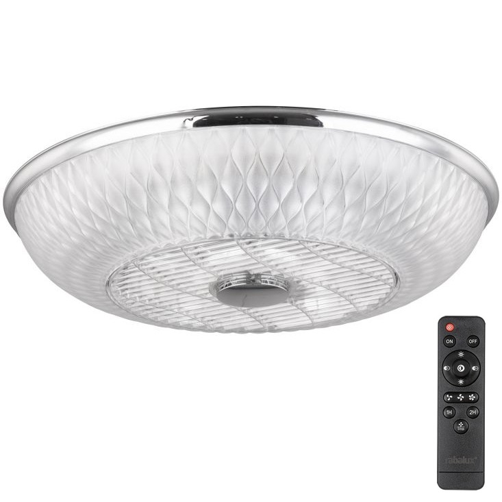 Globo - LED Aptumšojama griestu lampa ar ventilatoru LED/36W/230V 3000-6000K + tālvadības pults