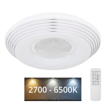 Globo - LED Aptumšojama griestu lampa LED/24W/230V 2700-6500K + tālvadības pults