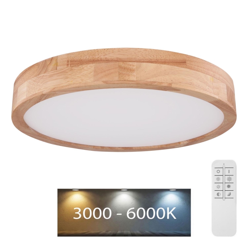 Globo - LED Aptumšojama griestu lampa LED/24W/230V 3000-6000K + tālvadības pults