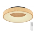Globo - LED Aptumšojama griestu lampa LED/30W/230V + tālvadības pults