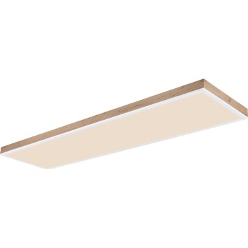 Globo - LED Aptumšojama griestu lampa LED/36W/230V 2700-6500K + tālvadības pults brūna/balta