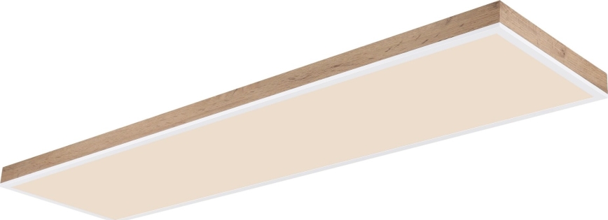 Globo - LED Aptumšojama griestu lampa LED/36W/230V 2700-6500K + tālvadības pults brūna/balta