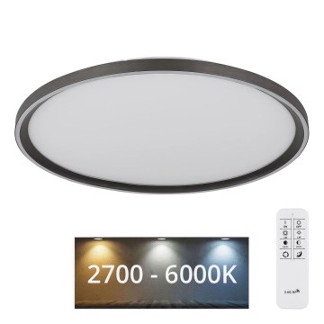 Globo - LED Aptumšojama griestu lampa LED/48W/230V 2700-6000K + tālvadības pults d. 50 cm