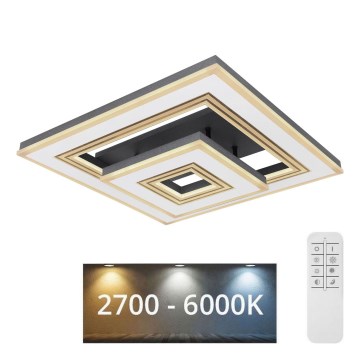 Globo - LED Aptumšojama griestu lampa LED/50W/230V 2700-6000K + tālvadības pults