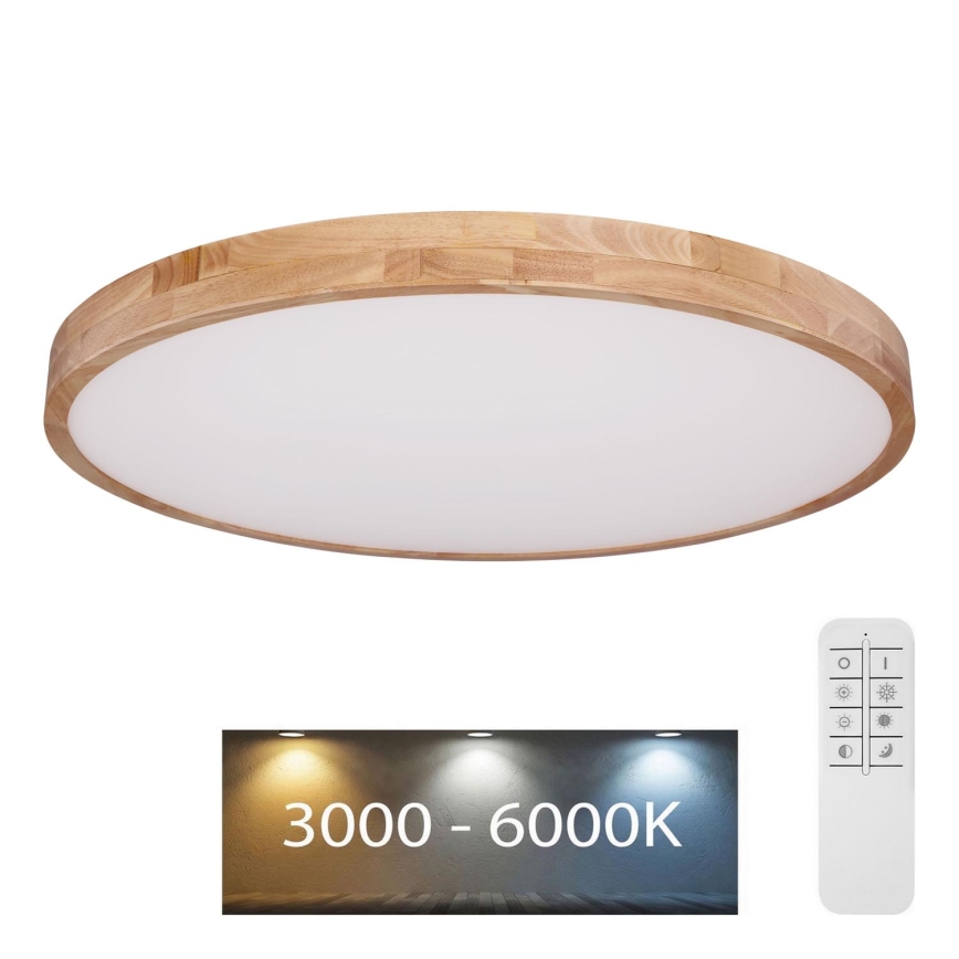 Globo - LED Aptumšojama griestu lampa LED/60W/230V 3000-6000K + tālvadības pults