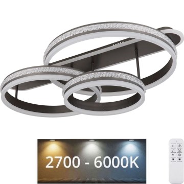 Globo - LED Aptumšojama griestu lampa LED/75W/230V 2700K-6000K + tālvadības pults