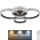 Globo - LED Aptumšojama griestu lampa LED/90W/230V 2700K-6000K + tālvadības pults