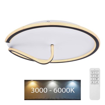 Globo - LED Aptumšojama griestu lampa RODAN LED/50W/230V 3000-6000K + tālvadības pults