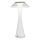 Globo - LED Aptumšojama, lādējama galda lampa LED/2,5W/3,7V 1200mAh 2700K/4500K/6500K balta